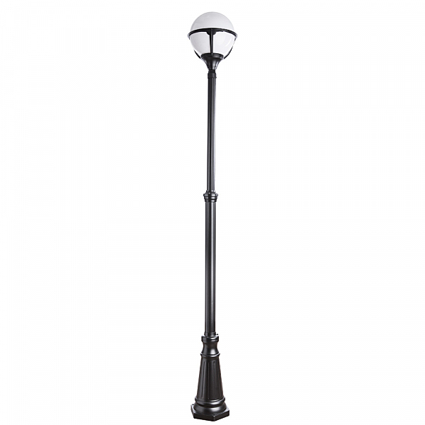 Столб фонарный уличный Arte Lamp MONACO A1497PA-1BK
