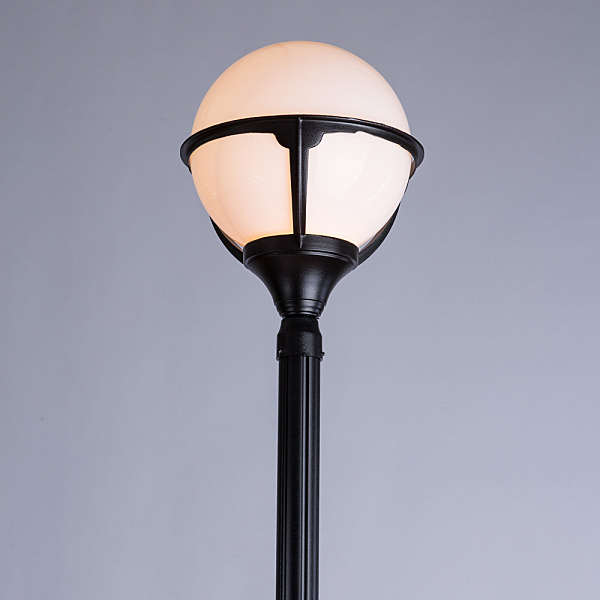 Столб фонарный уличный Arte Lamp MONACO A1497PA-1BK