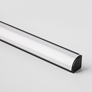 Профиль Elektrostandard LL-2-ALP008 LL-2-ALP008 Угловой алюминиевый профиль черный/белый для LED ленты (под ленту до 10mm)
