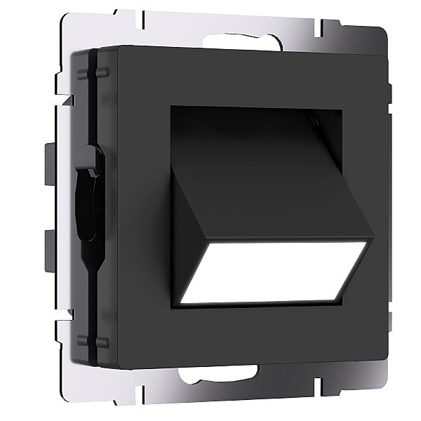 Встраиваемый светильник Werkel W1154708 / Встраиваемая LED подсветка Turn (черный матовый)