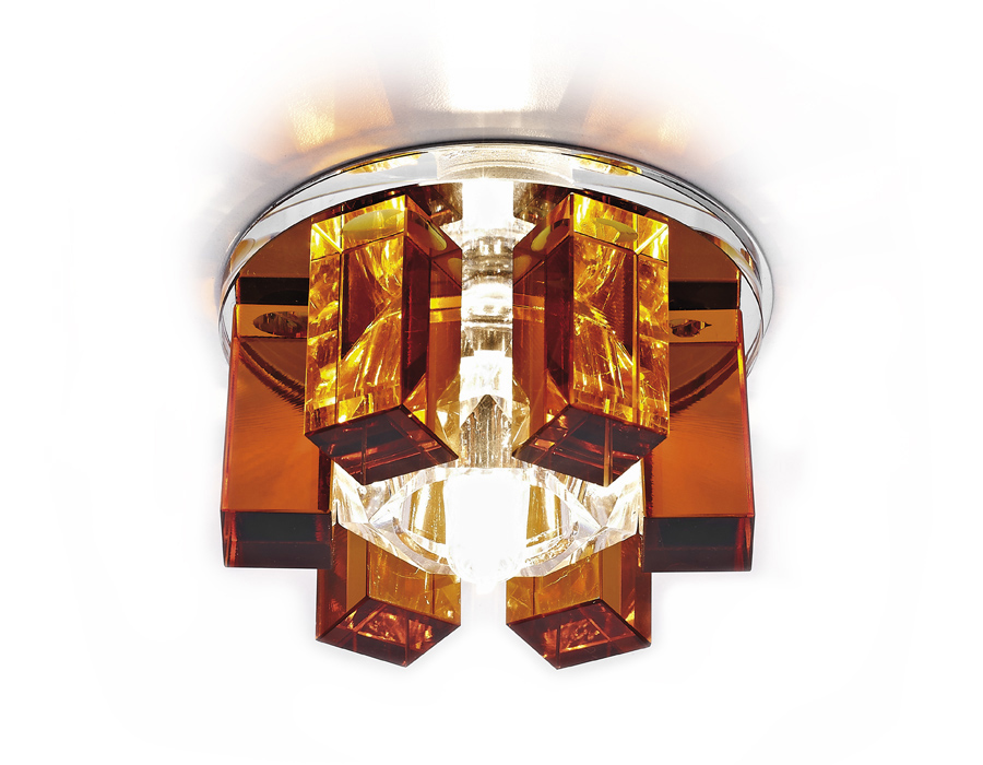Встраиваемый светильник Ambrella Design D1017 CL/TI/CH — купить в ...