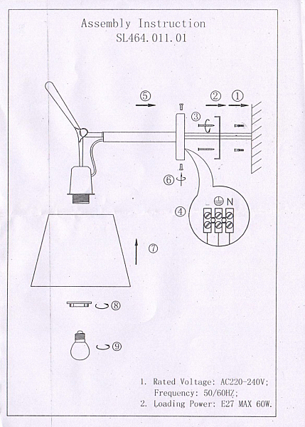 Настенное бра ST Luce SL464 SL464.101.01