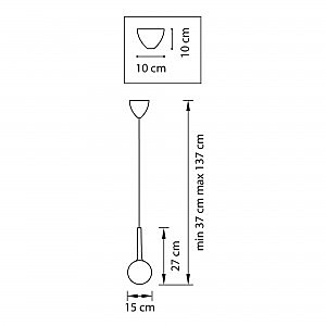 Светильник подвесной Lightstar Globo 813011