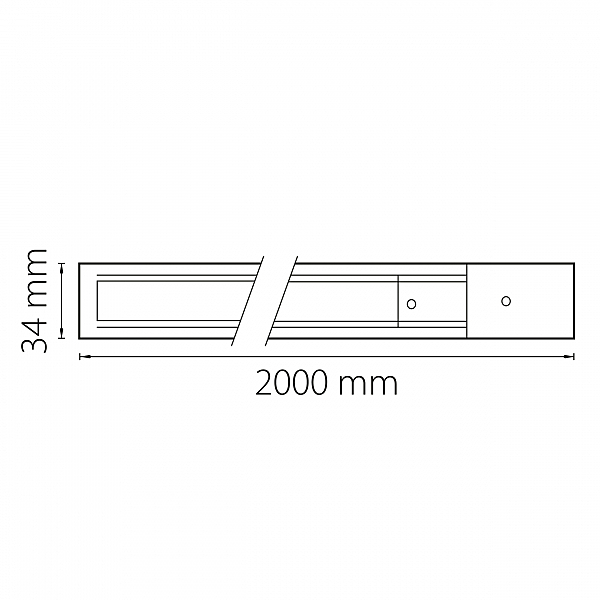 Шинопровод Lightstar Barra 502027