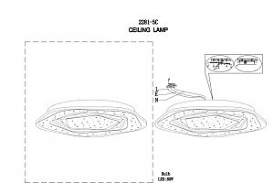 Потолочный светодиодный светильник F-Promo Ledolution 2281-5C