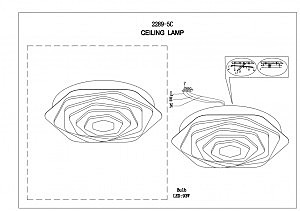 Потолочный LED светильник F-Promo Ledolution 2289-5C