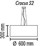 Светильник подвесной TopDecor Crocus Crocus Glade S2 01 04g