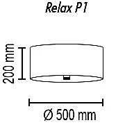 Светильник потолочный TopDecor Relax Relax P1 10 03g