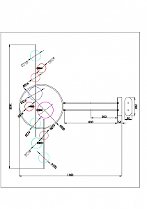 Люстра на штанге Arte Lamp Saturn A7790SP-75WH