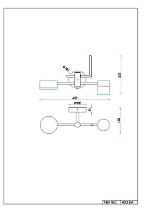 Настенное бра Favourite Modul 4013-2W