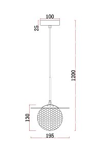 Светильник подвесной F-Promo Roshni 3050-1P