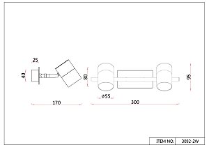 Светильник спот F-Promo Chart 3092-2W