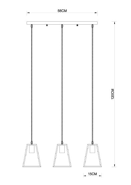 Светильник подвесной Arte Lamp Brussels A8030SP-3WH