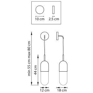 Настенное бра Lightstar Ramo 690613