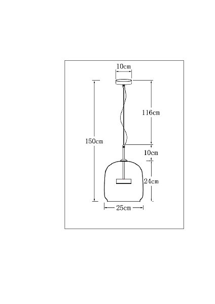 Светильник подвесной Arte Lamp Padova A2404SP-23SM