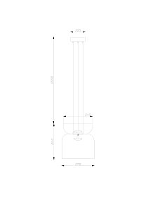 Светильник подвесной Divinare Opal 5245/33 SP-10