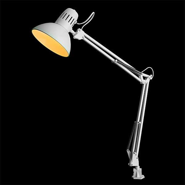 Настольная лампа на струбцине Arte Lamp Senior A6068LT-1WH