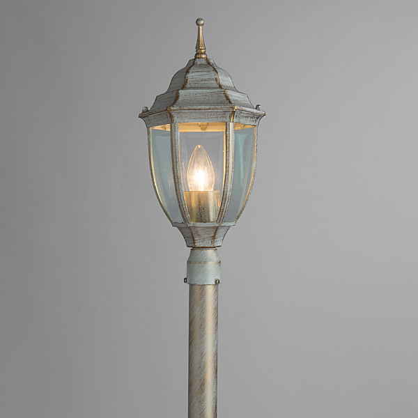 Столб фонарный уличный Arte Lamp A3151PA-1WG