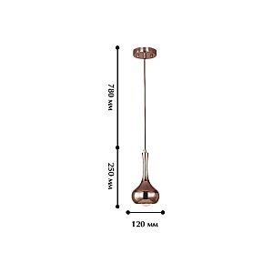 Светильник подвесной Favourite Kupfer 1844-1P