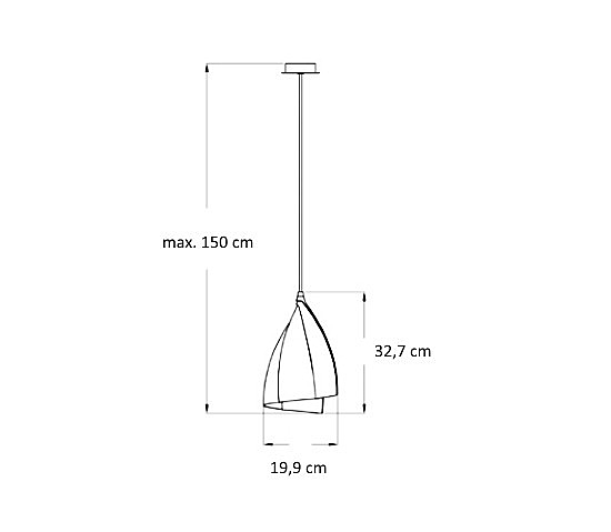 Светильник подвесной Leds C4 Tulip 00-4416-05-23