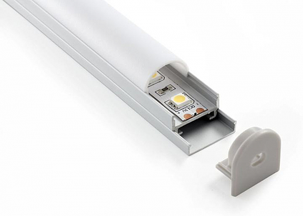 Профиль Elektrostandard LL LL-2-ALP005 Потолочный алюминиевый профиль для LED ленты (20mm),oval