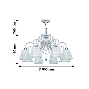 Подвесная люстра F-Promo Amanda 2150-8PC