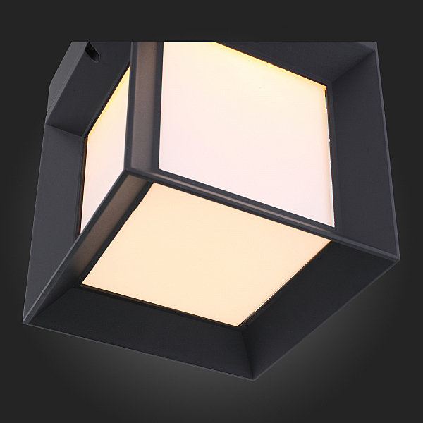 Уличный LED настенный светильник ST Luce Cubista SL077.401.01
