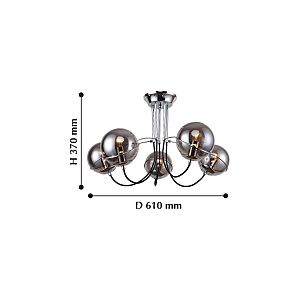 Потолочная люстра F-Promo Grana 2201-5U
