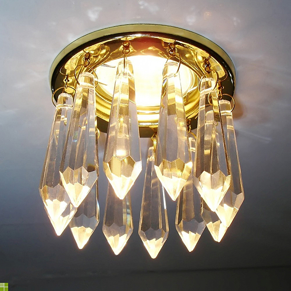 Встраиваемый светильник Arte Lamp BRILLIANTS A7001PL-1GO
