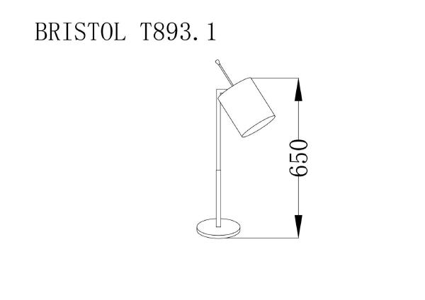 Настольная лампа Lucia Tucci Bristol BRISTOL T893.1