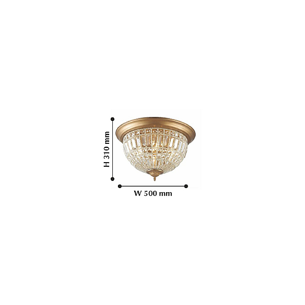 Светильник потолочный Favourite Orientalium 2296-6C