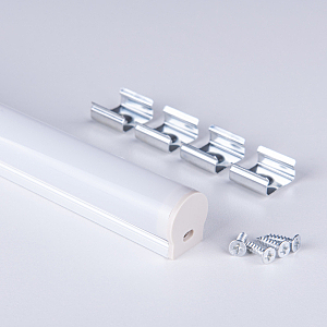 Профиль Elektrostandard LL LL-2-ALP010 Накладной алюминиевый профиль для LED ленты (под ленту до 10mm)