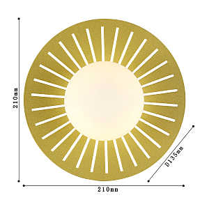 Настенное бра Favourite Sonnenblume 2356-1W