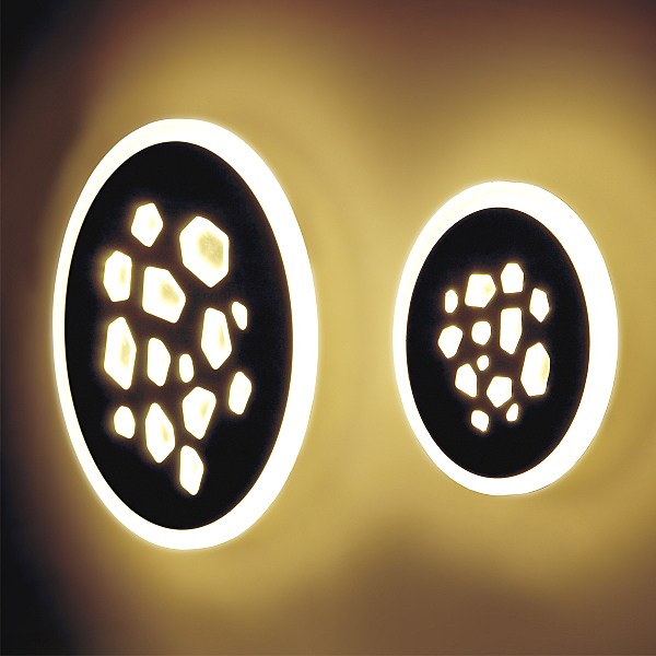 Настенно потолочный светильник Sonex Pebbles 3024/28WL