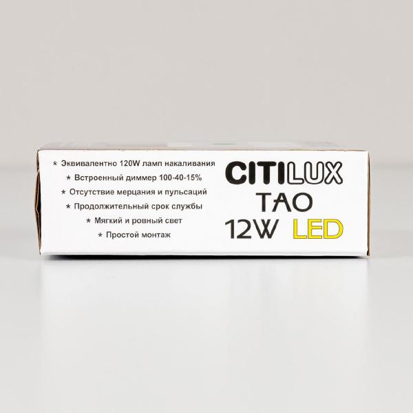 Потолочный светодиодный светильник Citilux Тао CL712X120N