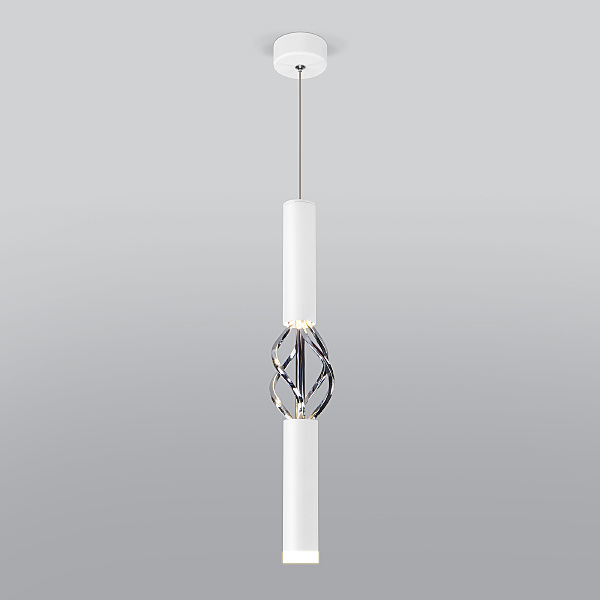 Светильник подвесной Eurosvet Lance 50191/1 LED белый/хром