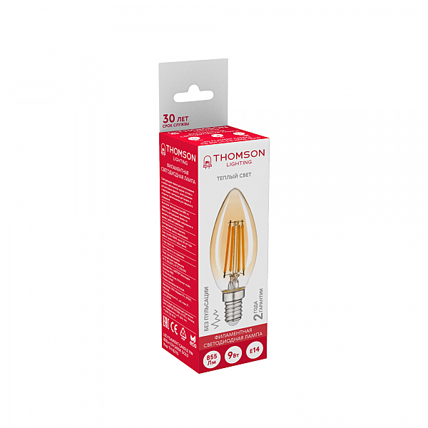 Ретро лампа Thomson Filament Candle TH-B2115