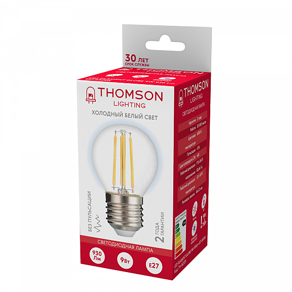 Светодиодная лампа Thomson Filament Globe TH-B2339