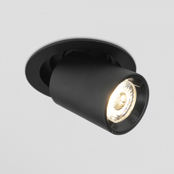 Встраиваемый светильник Elektrostandard 9917 LED 9917 LED 10W 4200K черный матовый
