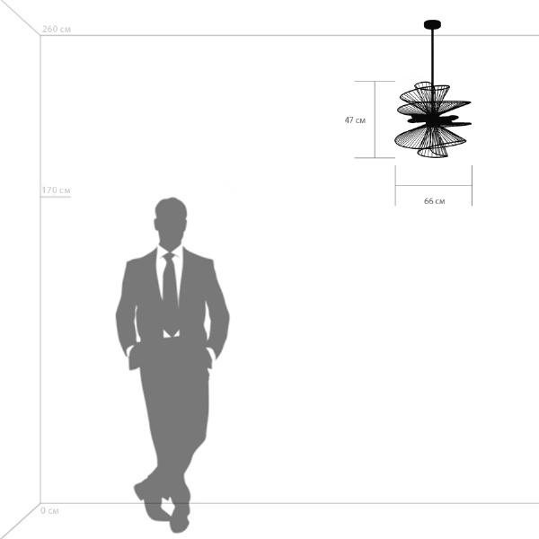 Люстра на штанге Lightstar Zeta 728163