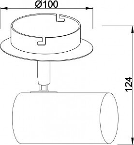 Светильник спот Deko-Light Indi 348085