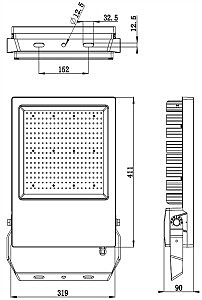 Прожектор уличный Deko-Light Atik 732102