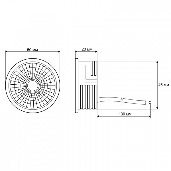 Светодиодная лампа Denkirs DK3000 DK3000-7W dim