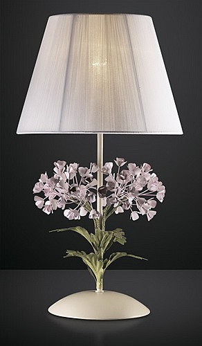 Настольная лампа с цветочками Serena 2251/1T Odeon Light
