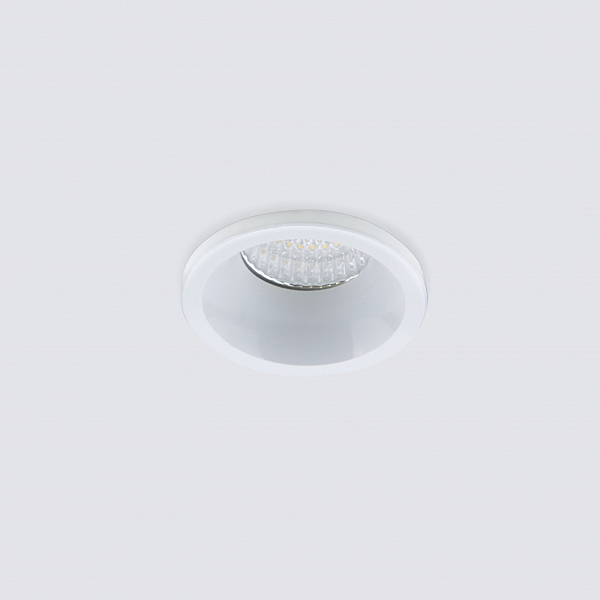 Встраиваемый светильник Elektrostandard 15269/LED 15269/LED 3W WH белый