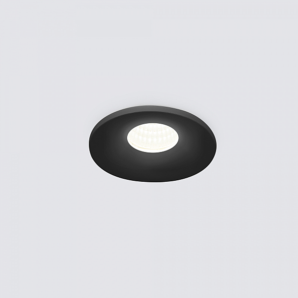 Встраиваемый светильник Elektrostandard 15270/LED 15270/LED 3W BK черный