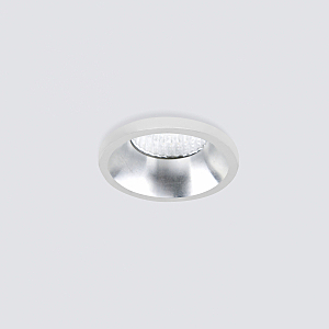 Встраиваемый светильник Elektrostandard 15269/LED 15269/LED 3W SN/WH сатин/никель / белый
