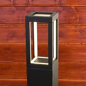Уличный наземный светильник Elektrostandard Frame 1529 TECHNO LED Frame чёрный