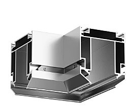 Угол-соединитель для профиля ST003.129.02 под магнитные шинопроводы ST Luce Skyline ST003.199.02