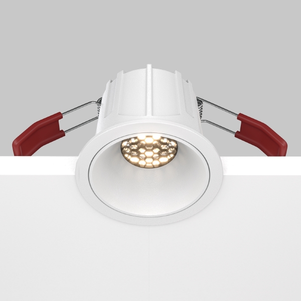 Встраиваемый светильник Maytoni Alfa LED DL043-01-10W3K-RD-W